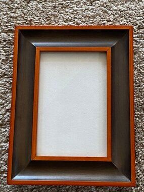 Vintage 2000 BURNES OF BOSTON Rare Woods Photo Frame 4x6 (Frame 6.5x8.5)